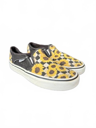 Vans classic slip sunflower - vans, slip-on