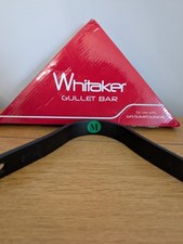 Whitaker Junior GP Jump Medium Adjustable BLACK GULLET BAR  SHORT A Bar Black