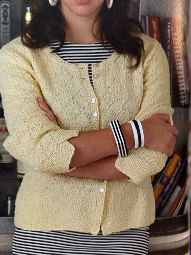 Ladies pretty cardigan - cardigan, 1950's