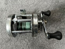 ABU Ambassadeur 6500C high speed levelwind reel, silver. Made in Sweden