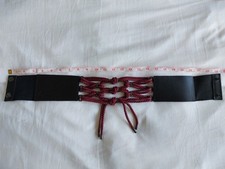 Figure of A - shibari rope waist belt