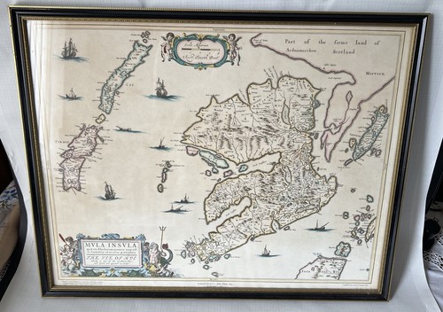 Old map the isle - map,