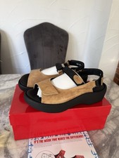 Wolky Sandals Leather Comfort
