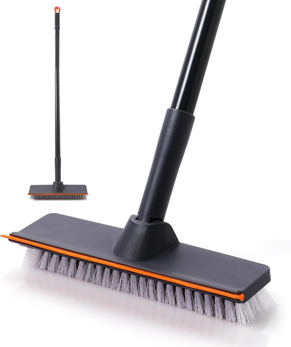 Floor scrubbing brush with - scrubbing,