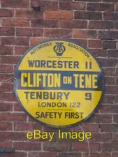 Photo 6x4 old mileage sign - photo,
