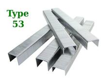 Type 53 series Staples 6 8 10 12 14 16 mm  22 Ga galvanised upholstery staples