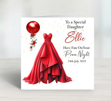 Personalised prom card - personalised,