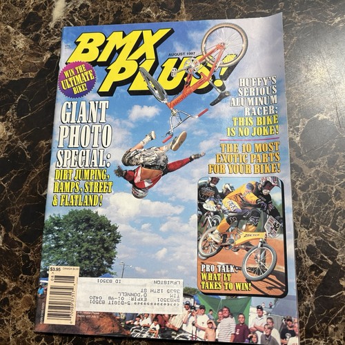 Bmx plus 1997 august magazine - plus!,