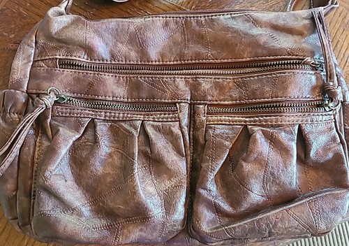 Bueno brown handbag faux - brown,
