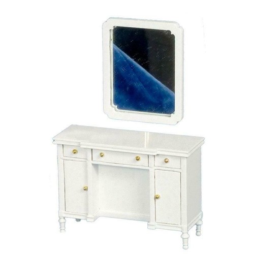 Dolls house white shabby chic - house,