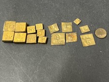 Antique Apothecary Small Weights