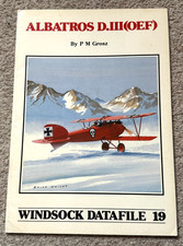 Windsock Datafile 19 - Albatros d. lll(OEF) by P M Grosz