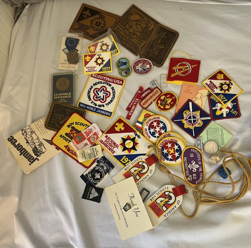 Boy scout patches from world - scout,