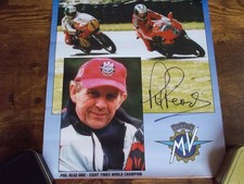 Phil Read signed MV Agusta