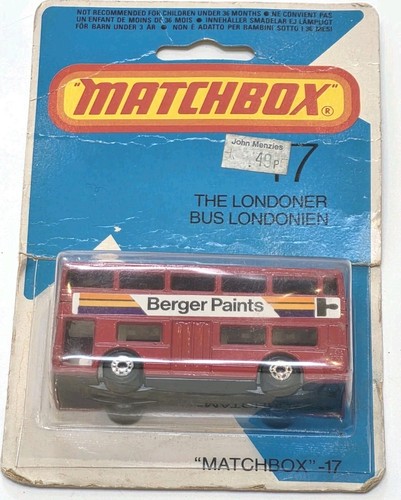 Vintage matchbox the - matchbox, no.17