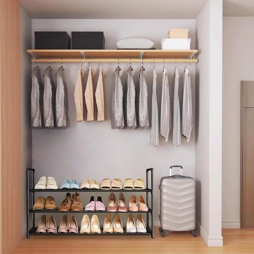 Tier extendable shoe rack - extendable,