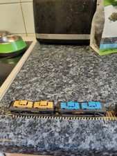 Lima N Gauge 2x Car Transporters with Six Cars Each Unboxed Used