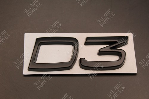 Gloss matte black chrome d - d3,