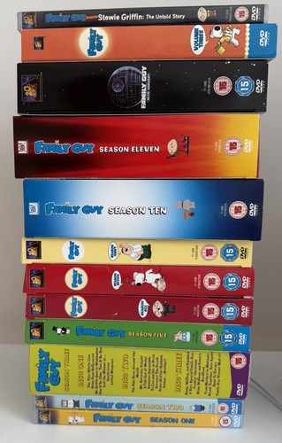Family guy dvds box - guy, set