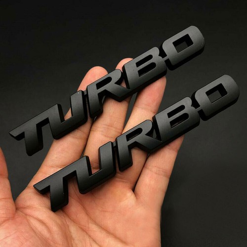 Black turbo letter - 3d,
