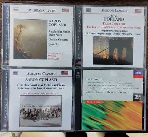 Aaron copland cds - 5, discs