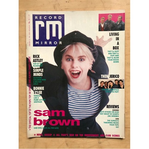 Sam brown record mirror - record,