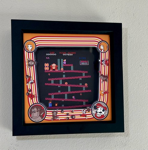 Donkey kong arcade shadow - 3d,