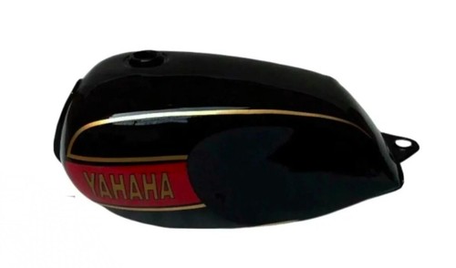 Yamaha rd350 black painted gas - yamaha,