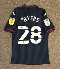 George Byers Match Issued Swansea City 2020/21 Third Shirt, Medium, VGC