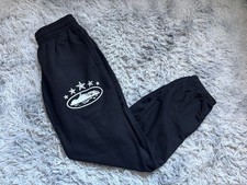 Black Corteiz 5 star joggers