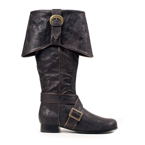 Black medieval knight pirate - black,