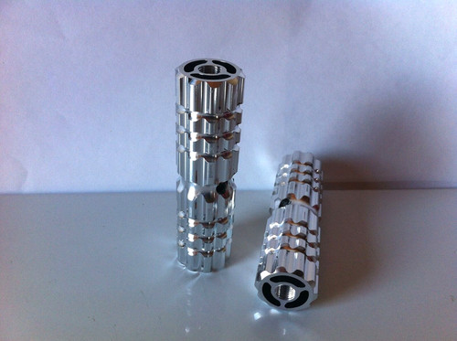 Bicycle alloy pegs - pegs, 24t/26t