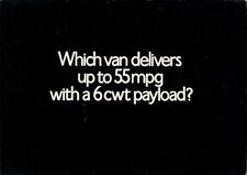 Reliant Kitten Van 1976-78 UK Market Foldout Sales Brochure