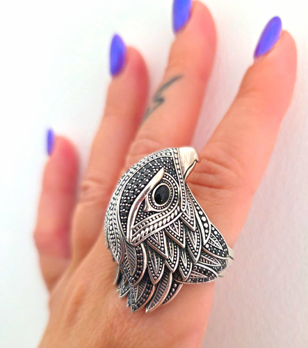 Thomas sabo falcon ring - falcon,