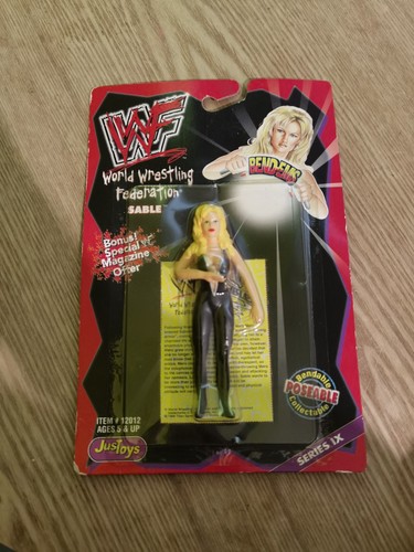 Wwf figure sable - just, toys
