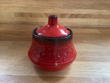 Vintage Bright Deep Red