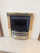Gas Inset Fireplace (Slide
