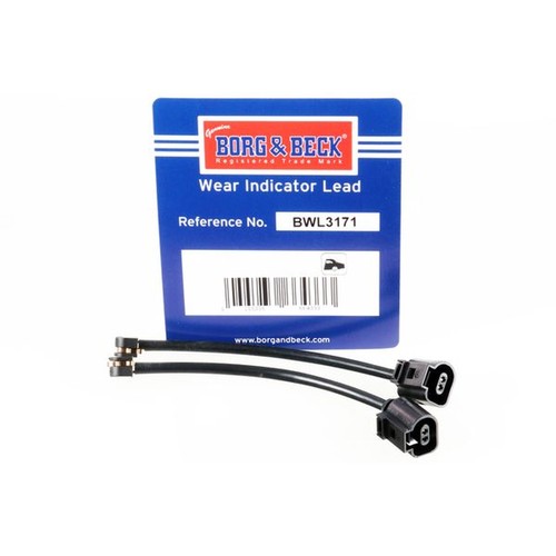 Borg beck brake pad - borg, wear