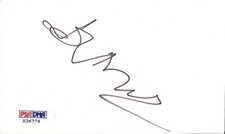 John Mills Signed 3x5 Index