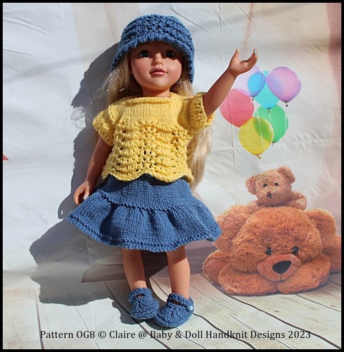 Knitting pattern og8 - pattern, 18"