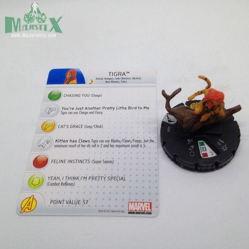 Heroclix chaos war set - chaos, tigra