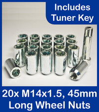 20x Tuner Wheel Nuts, M14 x