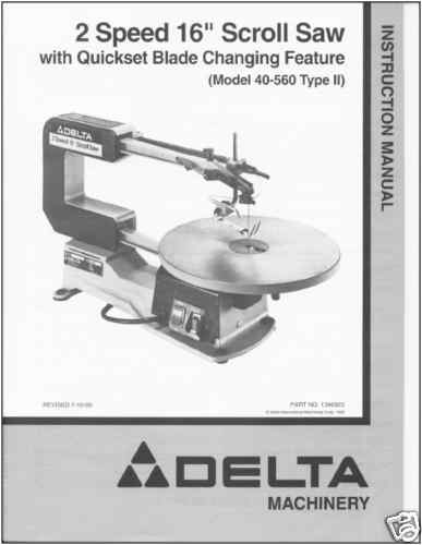 Delta scroll saw - delta,