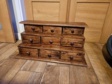 Vintage Wooden Apothecary