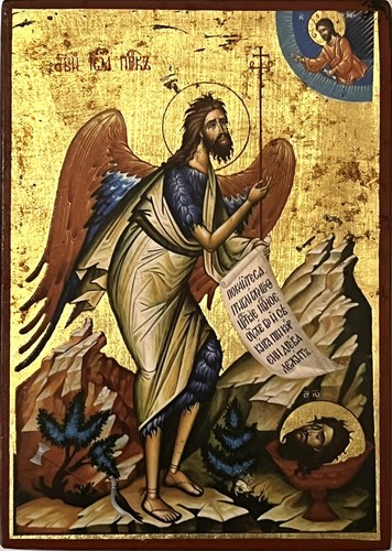 John the forerunner baptist - st,