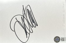 Dita Von Teese Signed Index