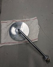 Hansgrohe AXOR S180 Shower Head - Solid Metal 180mm Diameter - Chrome + 24cm Arm