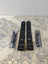 Merriway BH06864 (2 Pcs) Gate Hinges Heavy Duty Hook and Band Cranked Necked Gal