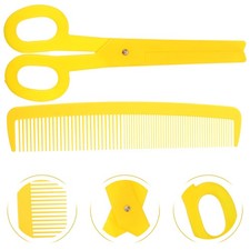  2 Pcs Stage Supply Scissor Prop Big Comb Circus Performances Props Prank