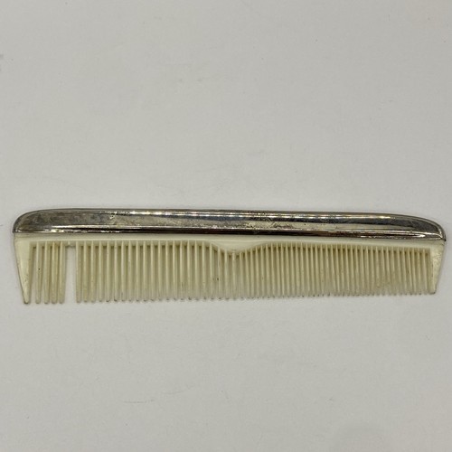 Vintage silver plated hair - plated,